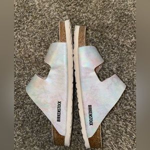 Birkenstock pastel rainbow